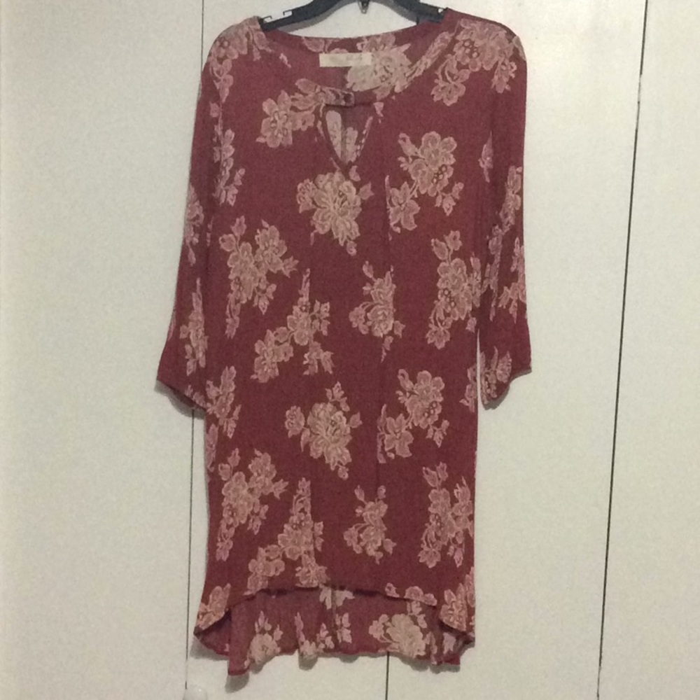 Shabby Chic High low dress or Tunic